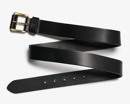 Superdry Men's Classic Leather Jean Belt - Black