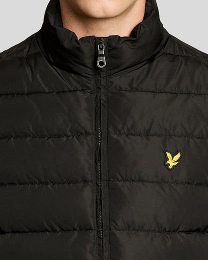 Lyle & Scott Puffer Quilted Jacket - Jet Black