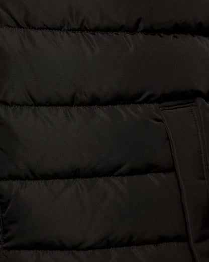 Lyle & Scott Puffer Quilted Jacket - Jet Black