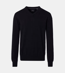 Casa Moda V-Neck Sweater 800 - Black
