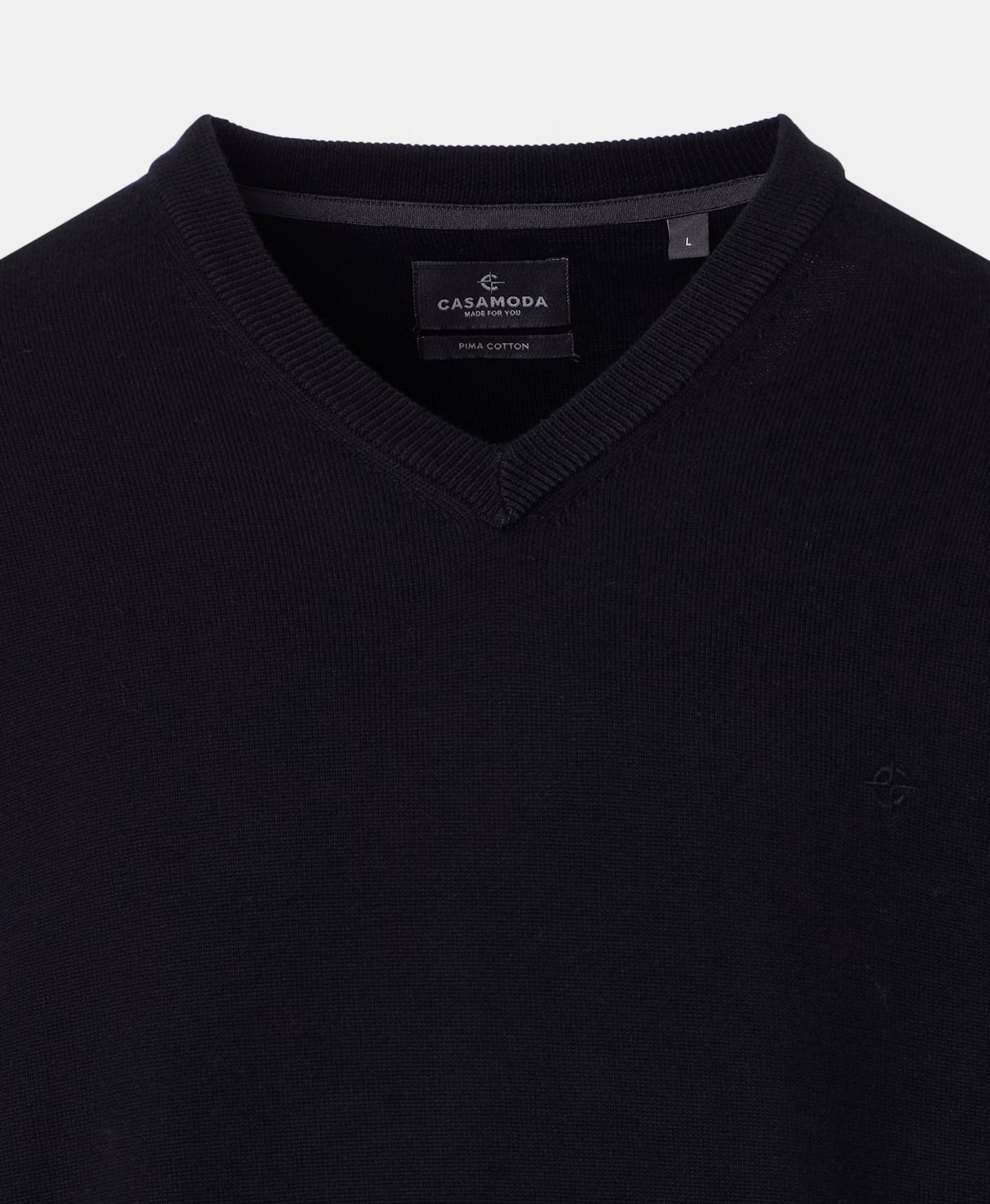 Casa Moda V-Neck Sweater 800 - Black