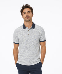 Dario Beltran Short Sleeve Polo - Blue