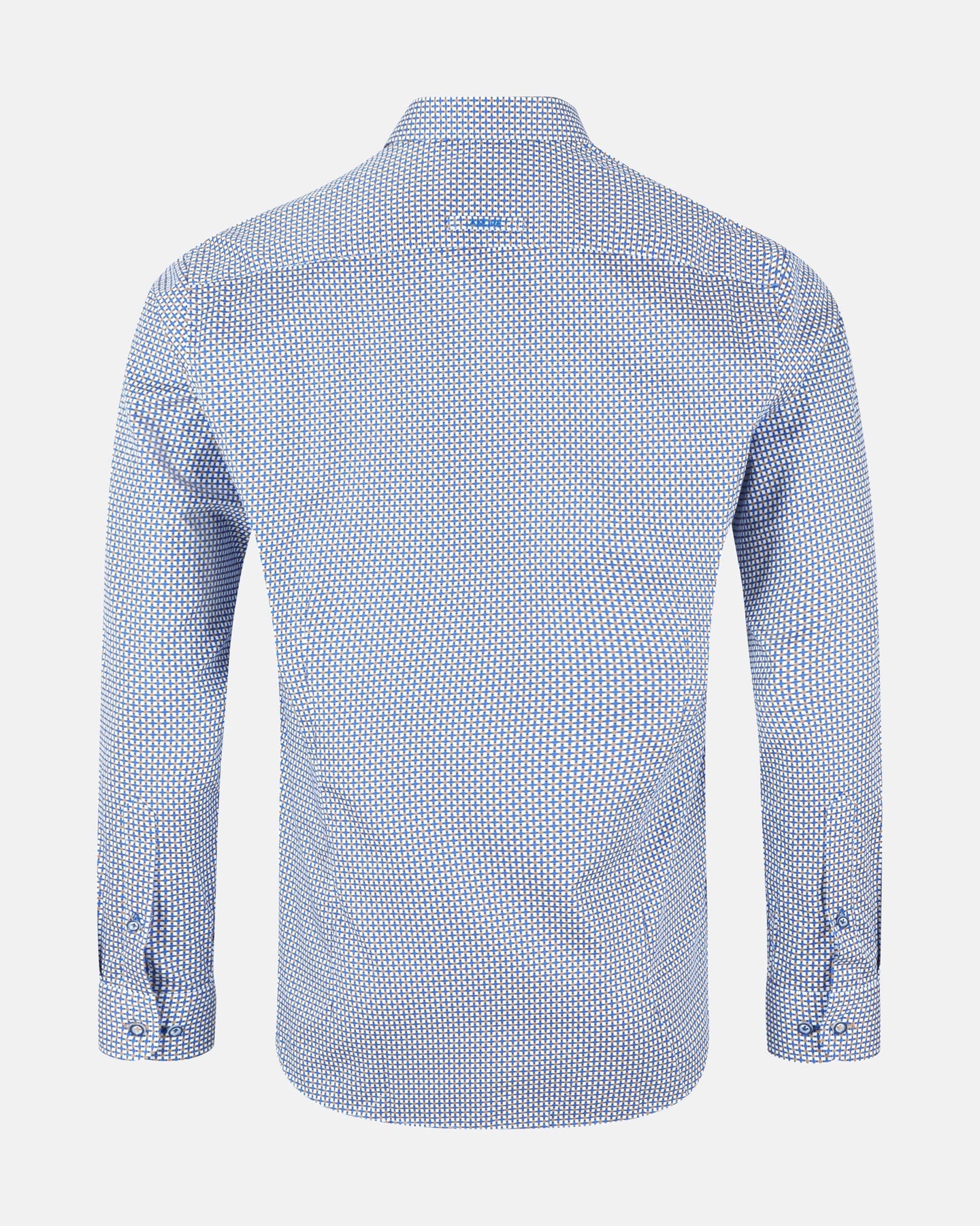 Andre Boston Long Sleeve Casual Shirt- Ecru