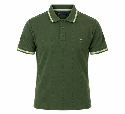 Mish Mash Bracken Polo Shirt - Bottle Green