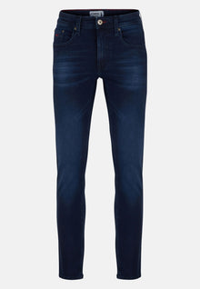 6th Sense Braxten Stretch Straight Cut Jeans - Blue Black