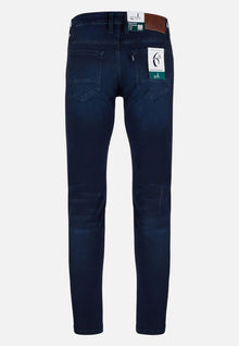 6th Sense Braxten Stretch Straight Cut Jeans - Blue Black