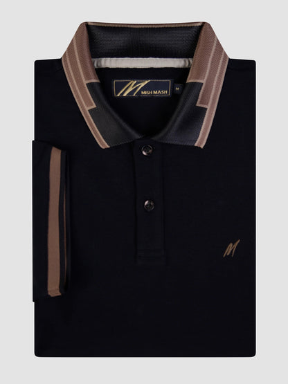 Mish Mash Briza Regular Fit Polo Shirt - Navy