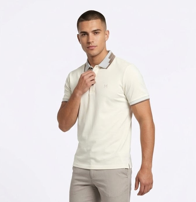 Mish Mash Briza Regular Fit Polo Shirt - Gardenia