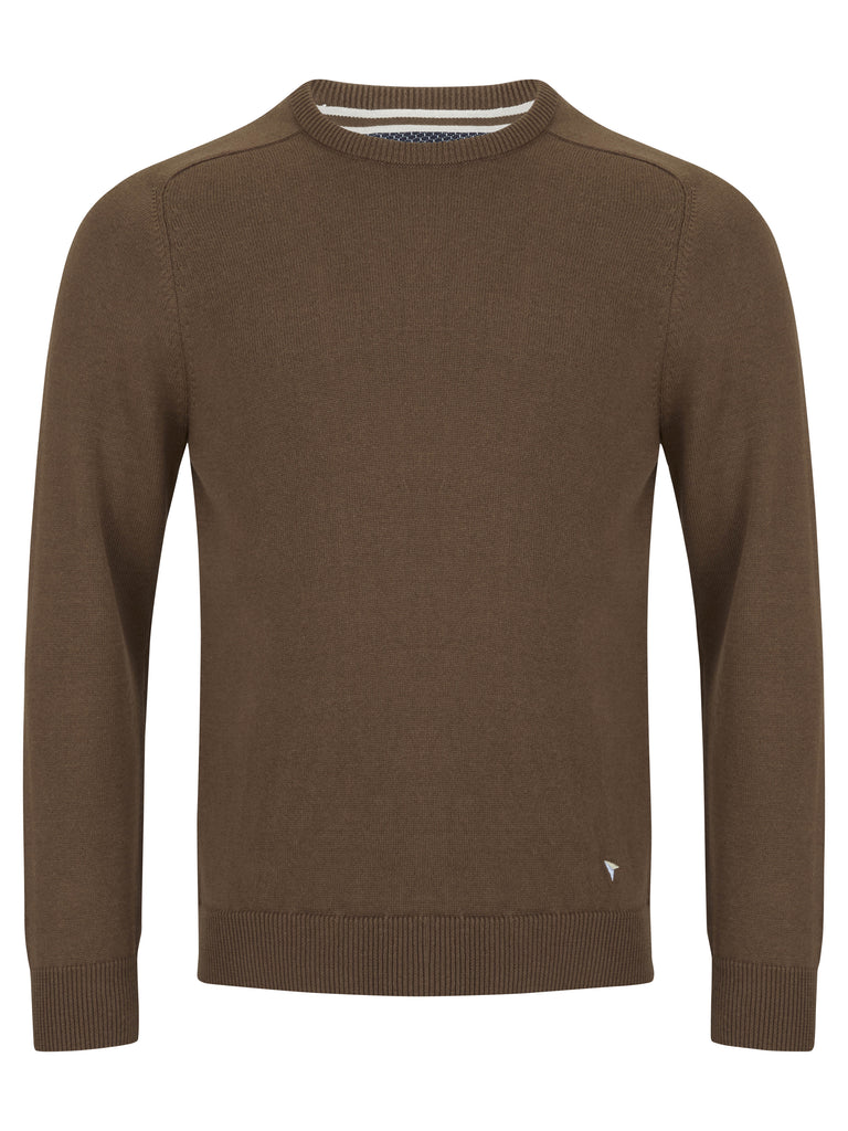 Daniel Grahame Crew Neck Sweater 46 - Brown