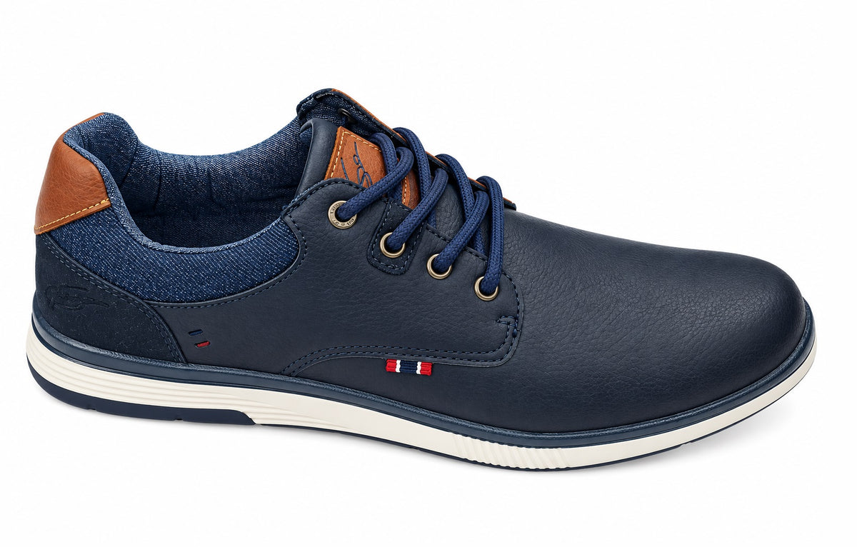 Lloyd & Pryce Burger Smart Casual Trainer - Atlantic