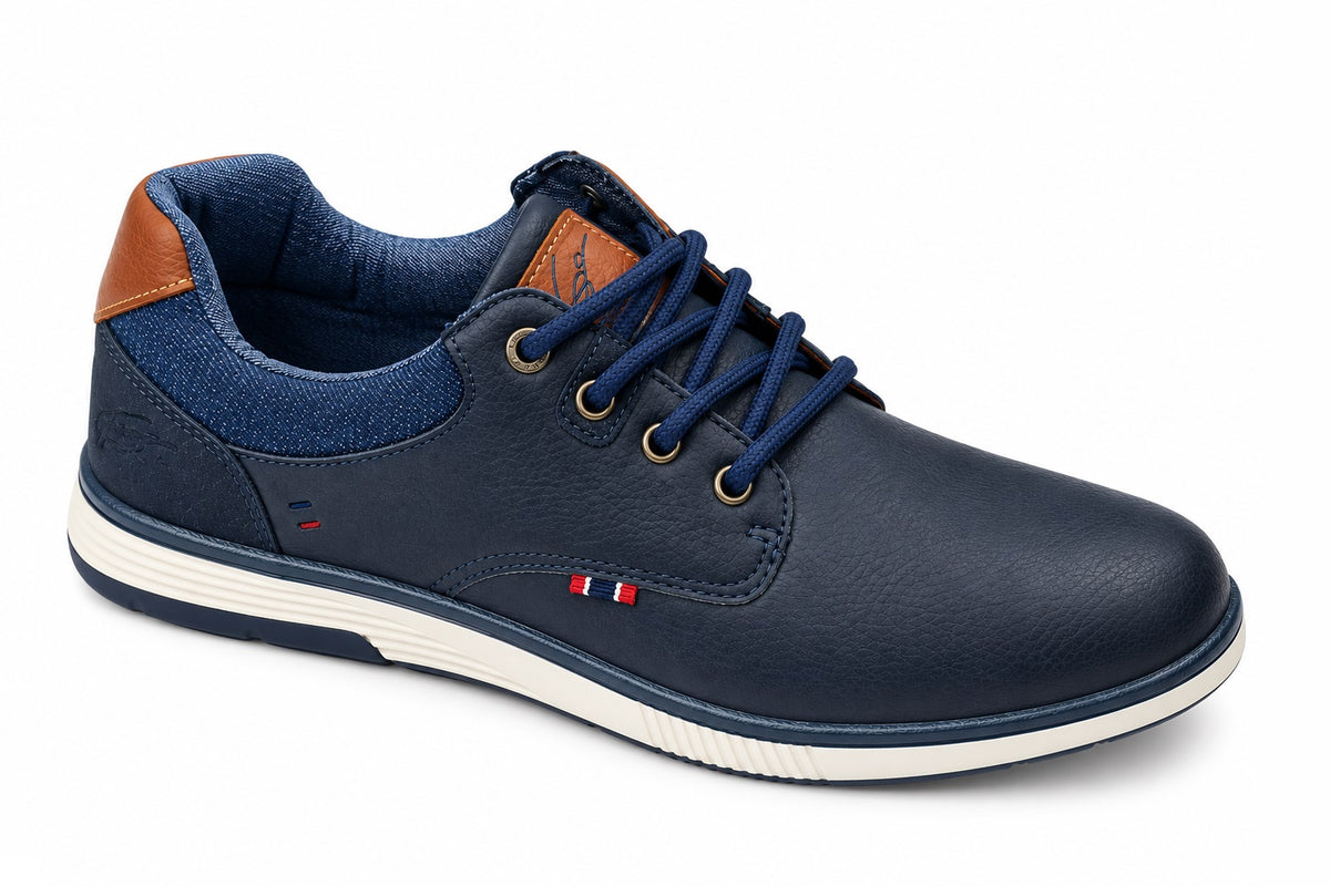 Lloyd & Pryce Burger Smart Casual Trainer - Atlantic