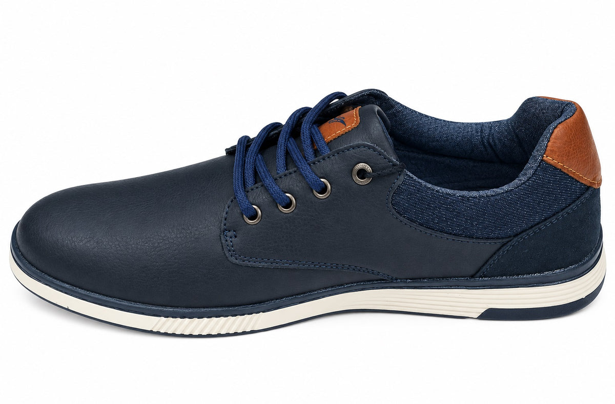 Lloyd & Pryce Burger Smart Casual Trainer - Atlantic