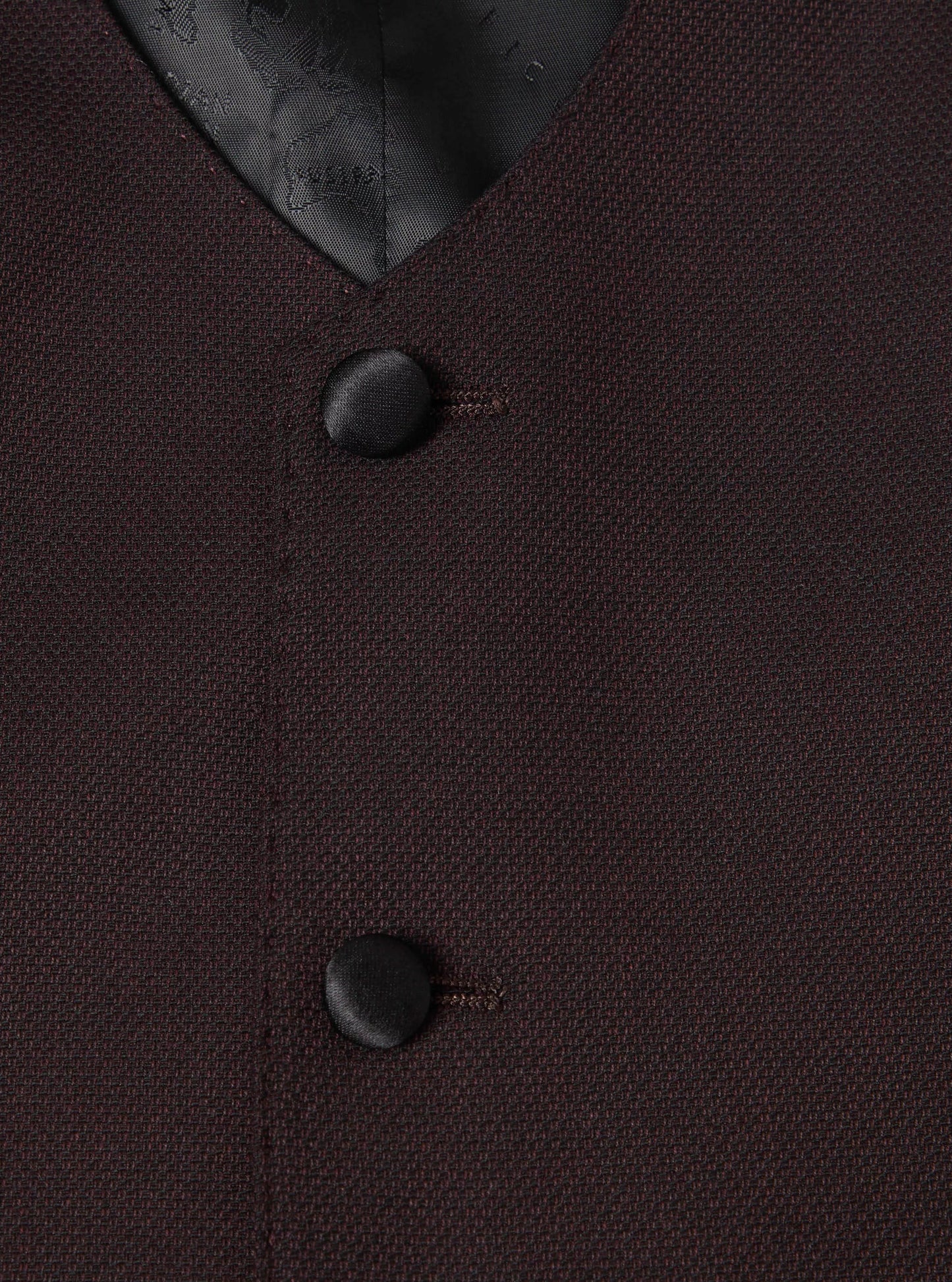 Remus Uomo Russo Waistcoat - Dark Red