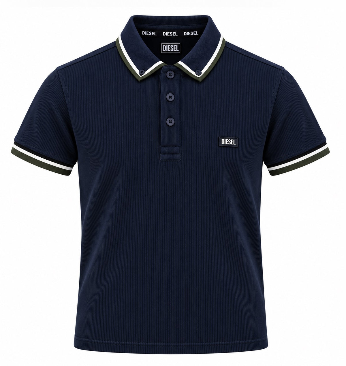 Boys Diesel Callen Polo Shirt - Navy