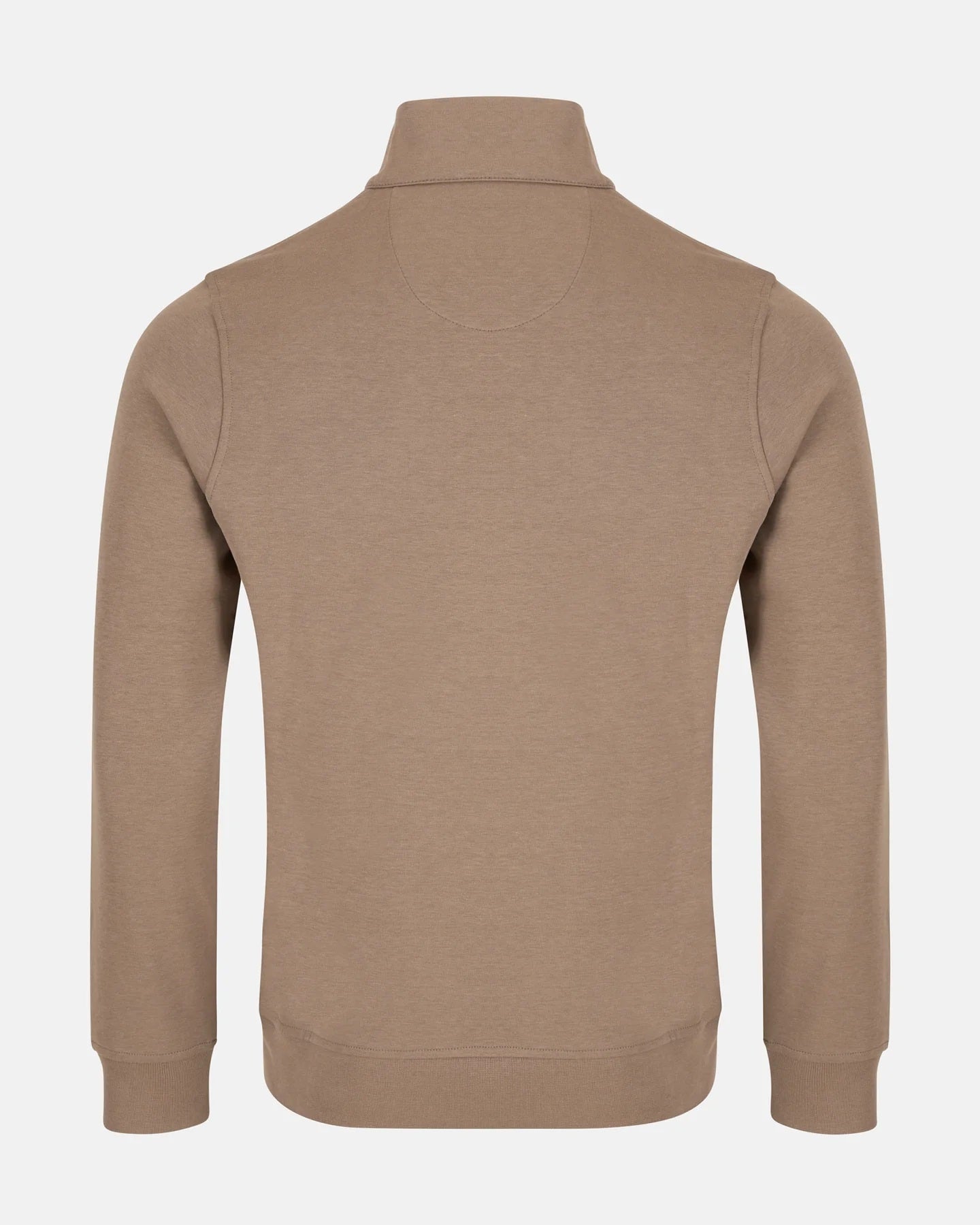Andre Canada Half Zip Sweater - Tan