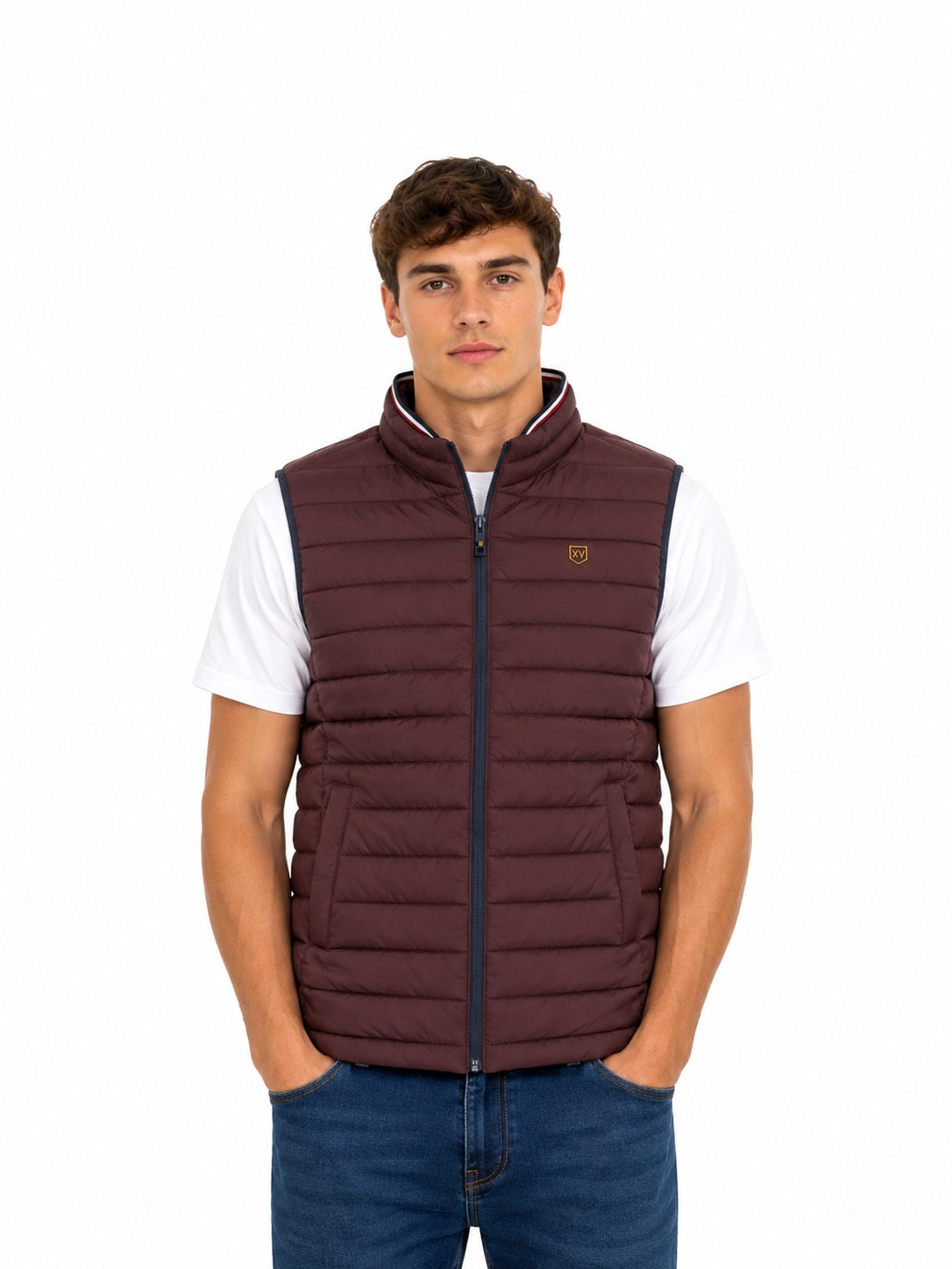 XV Kings Charles Gilet - Crimson