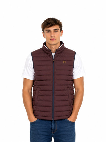 XV Kings Charles Gilet - Crimson