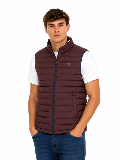 XV Kings Charles Gilet - Crimson
