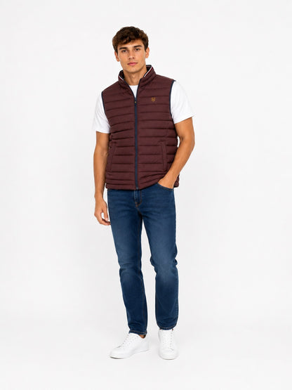 XV Kings Charles Gilet - Crimson