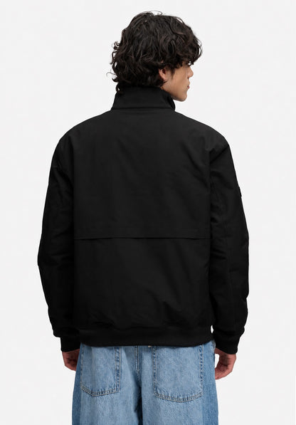 Superdry Campus Padded Harrington Jacket - Meteorite Black