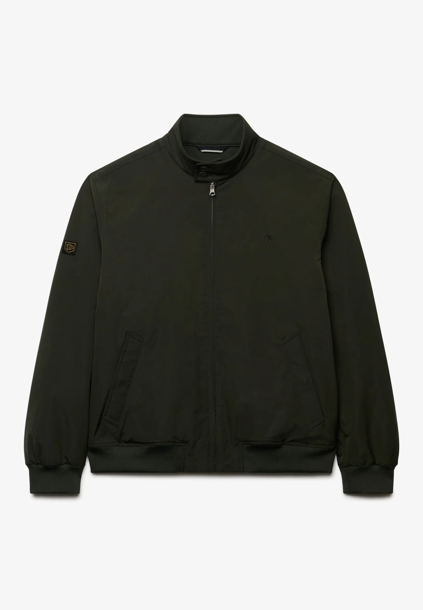 Superdry Campus Padded Harrington Jacket - Surplus Goods Olive Green