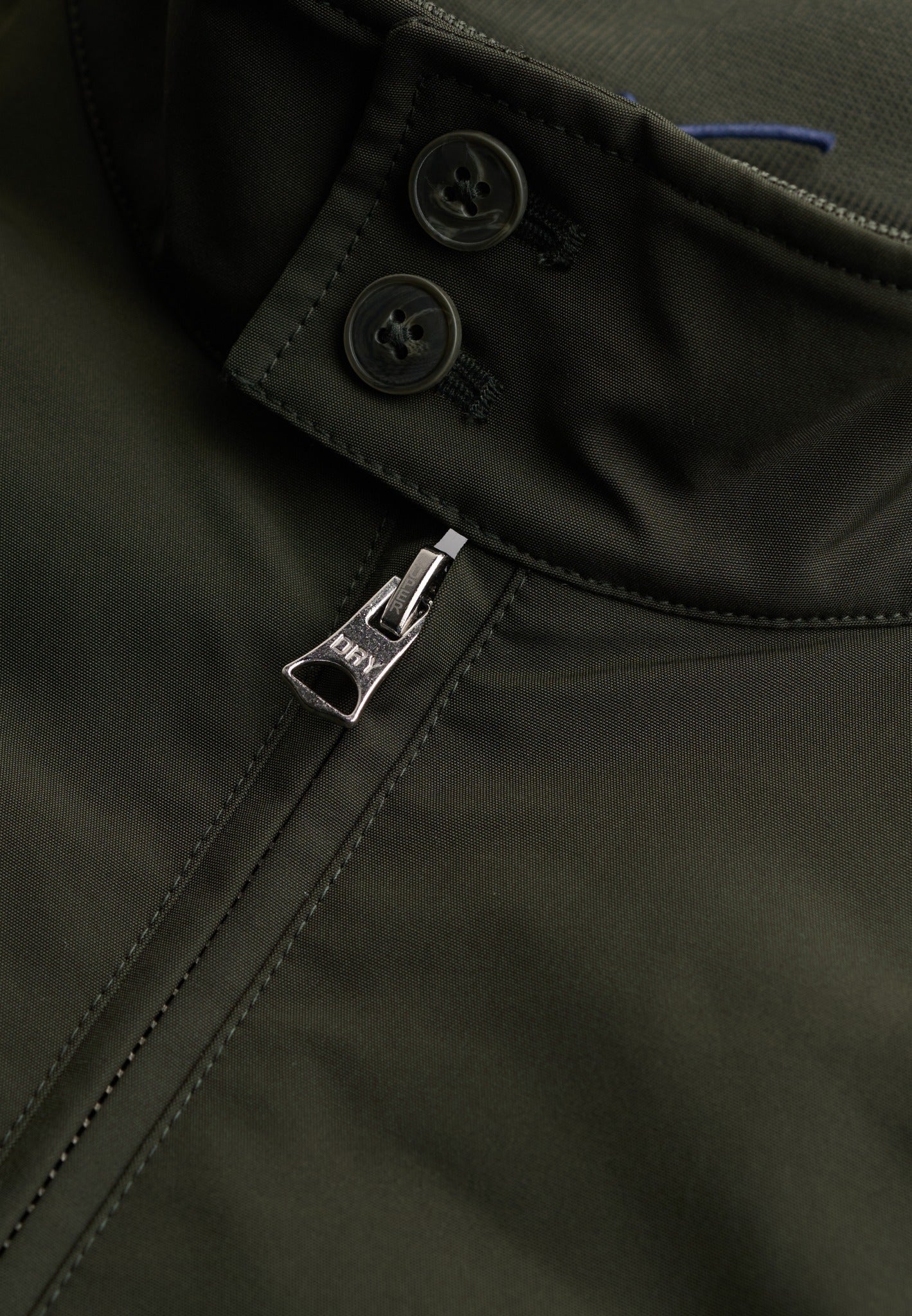 Superdry Campus Padded Harrington Jacket - Surplus Goods Olive Green