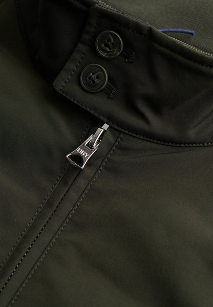 Superdry Campus Padded Harrington Jacket - Surplus Goods Olive Green