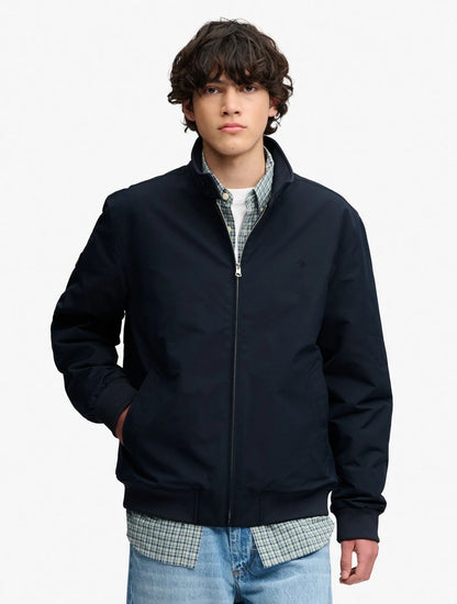 Superdry Campus Padded Harrington Jacket - Eclipse Navy