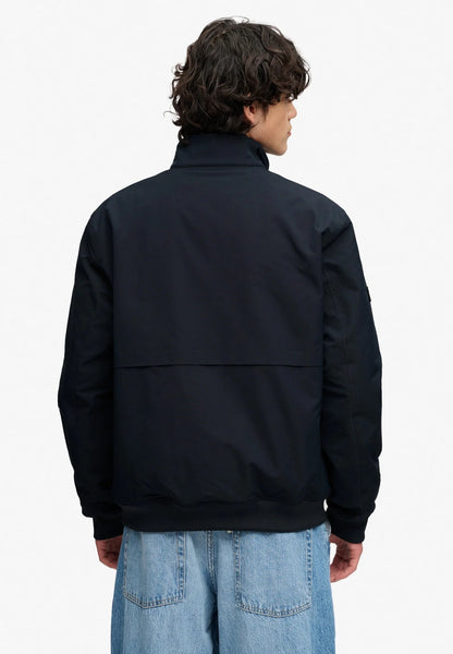 Superdry Campus Padded Harrington Jacket - Eclipse Navy