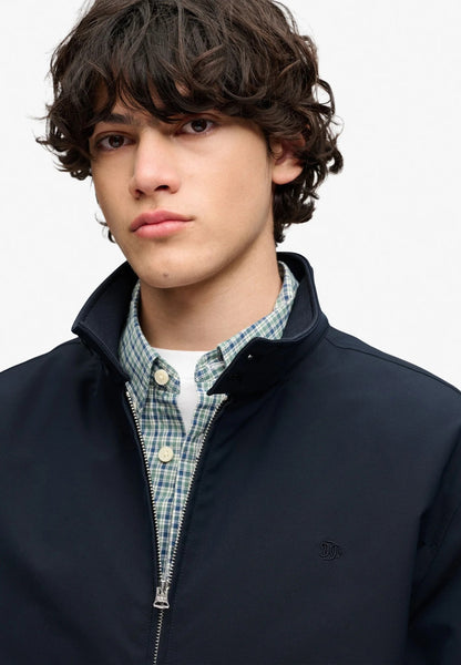Superdry Campus Padded Harrington Jacket - Eclipse Navy