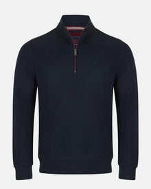 Andre Canada Half Zip Sweater - Navy