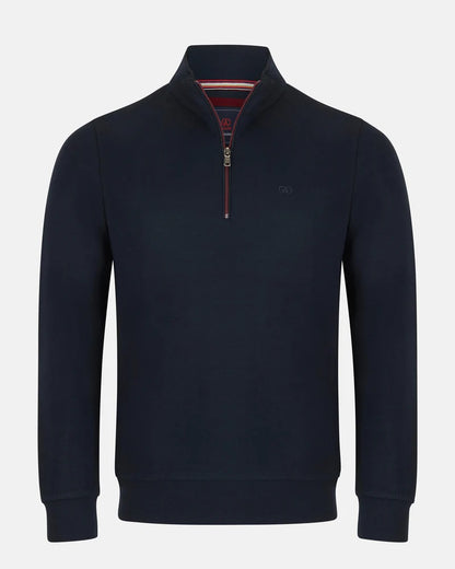 Andre Canada Half Zip Sweater - Navy
