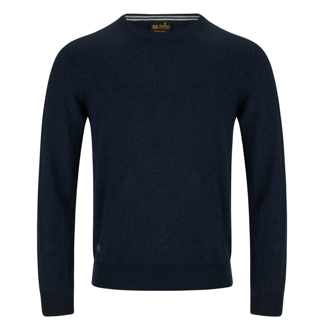 6th Sense Cash Crew Neck Sweater - Marine