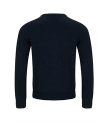 6th Sense Cash Crew Neck Sweater - Marine