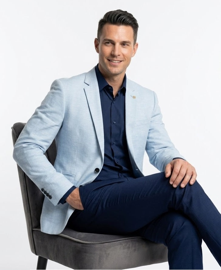 6th Sense Champ Sports Jacket - Sky