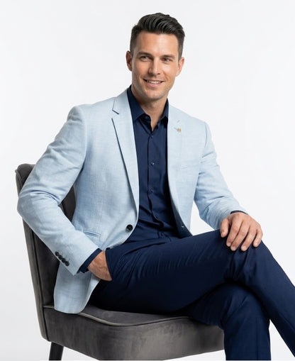 6th Sense Champ Sports Jacket - Sky