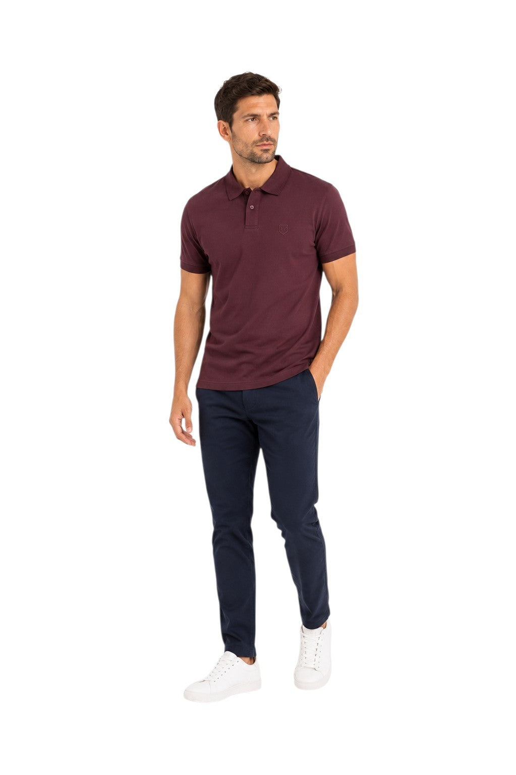 XV Kings Guyra Ghosts Polo Shirt - Plummed
