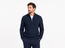 White Label Taylor Half Zip Sweater - Navy