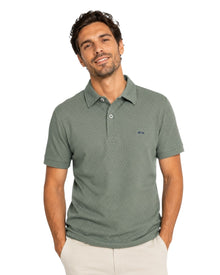 Dario Beltran Short Sleeve Polo - Green