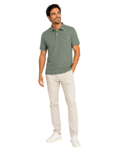 Dario Beltran Short Sleeve Polo - Green