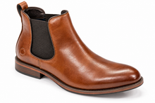Brent Pope Reefton Casual Chelsea Boots - Cognac