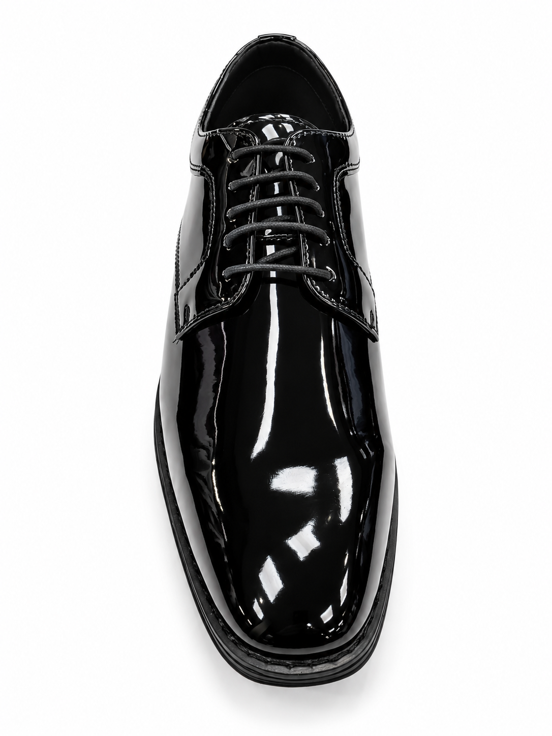 Pope Mens Silverdale Patent Dress Shoe - Coal Patent