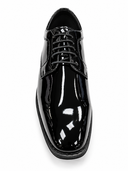 Pope Mens Silverdale Patent Dress Shoe - Coal Patent