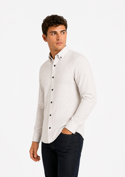 Advise House Of Fashion Long Sleeve Shirt AD-930 - Tan