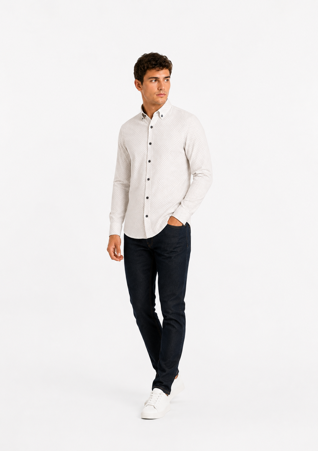 Advise House Of Fashion Long Sleeve Shirt AD-930 - Tan