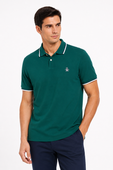 Original Penguin Tipped Sticker Pete Polo Shirt - June Bug