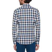 Original Penguin Plaid Checked Shirt - Bright White