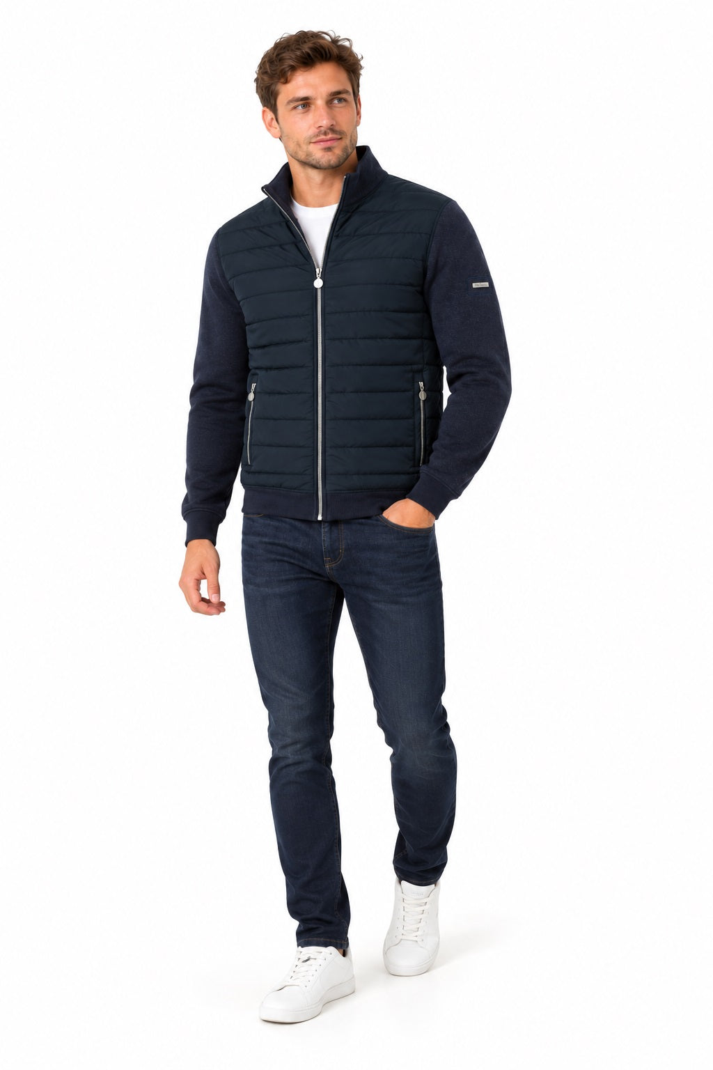 6th Sense Cloud Air Hybrid Jacket - Navy