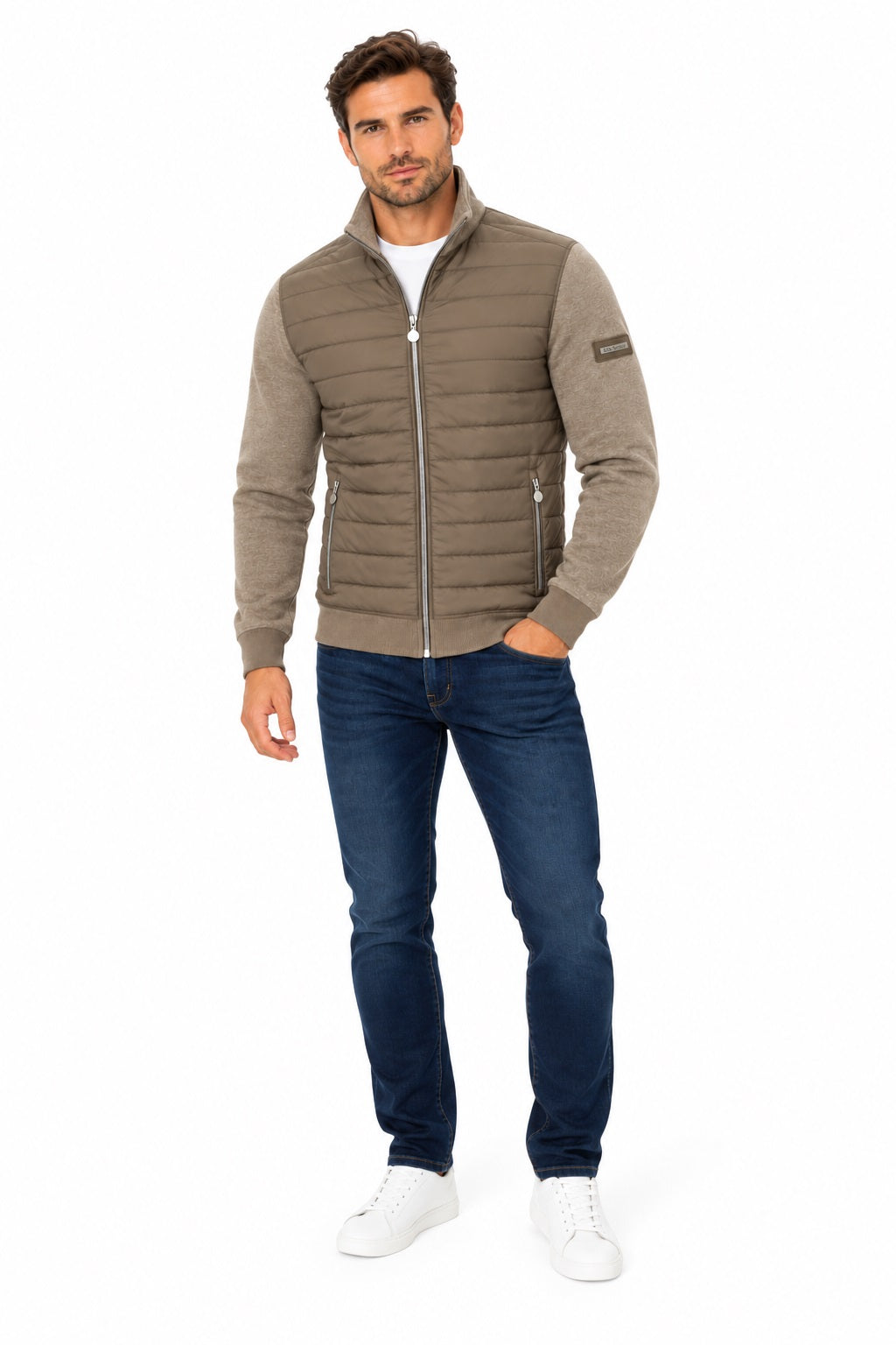 6th Sense Cloud Air Hybrid Jacket - Taupe