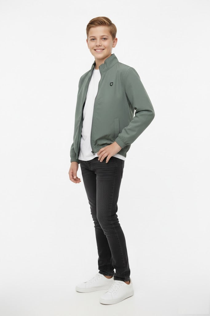 Boys XV Kings Coffs Harbour Casual Jacket - Cedar Green